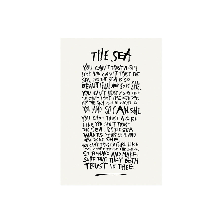 Andreas Klammt Postkarte The Sea