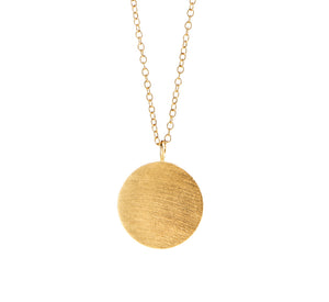 Pernille Corydon Coin Necklace Gold Plated