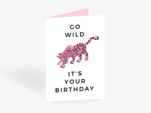 typealive Postkarte Go Wild No. 1