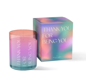 The Gift Label Candle Big Thank You For Being You