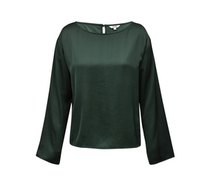 Mbym Celita Quill Blouse Jungle Green