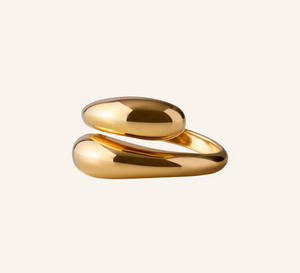 Pernille Corydon Rain Ring Gold Plated