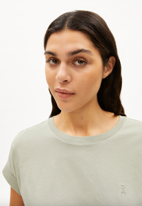 Armedangels Idaara Logo Shirt Seagreen