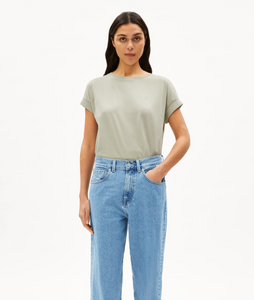Armedangels Idaara Logo Shirt Seagreen