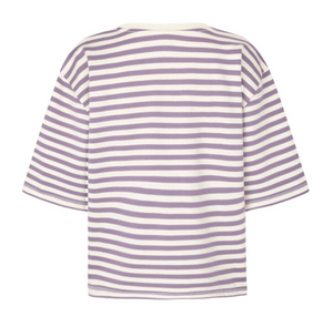 Mbym Shirt Emrys Betsy Stripe Orchid Bloom Sugar