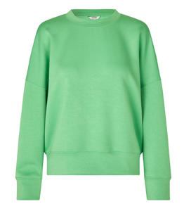 Mbym Gill Sweatshirt Green Bouquet