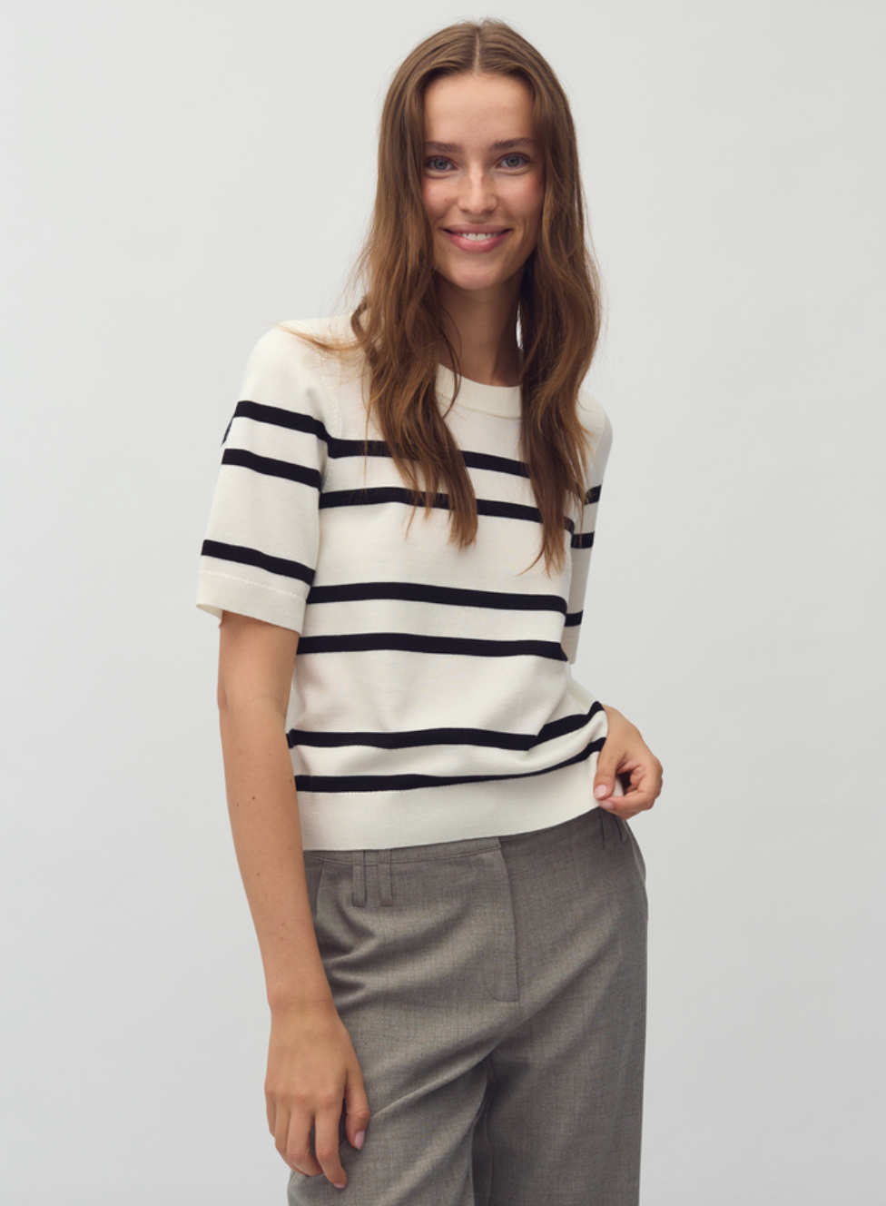 Mbym Carla Stripe Sugar Sugar Black Stripe