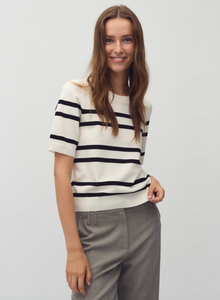 Mbym Carla Stripe Sugar Sugar Black Stripe