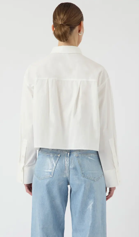 YAS Yaslee Short Shirt Star White