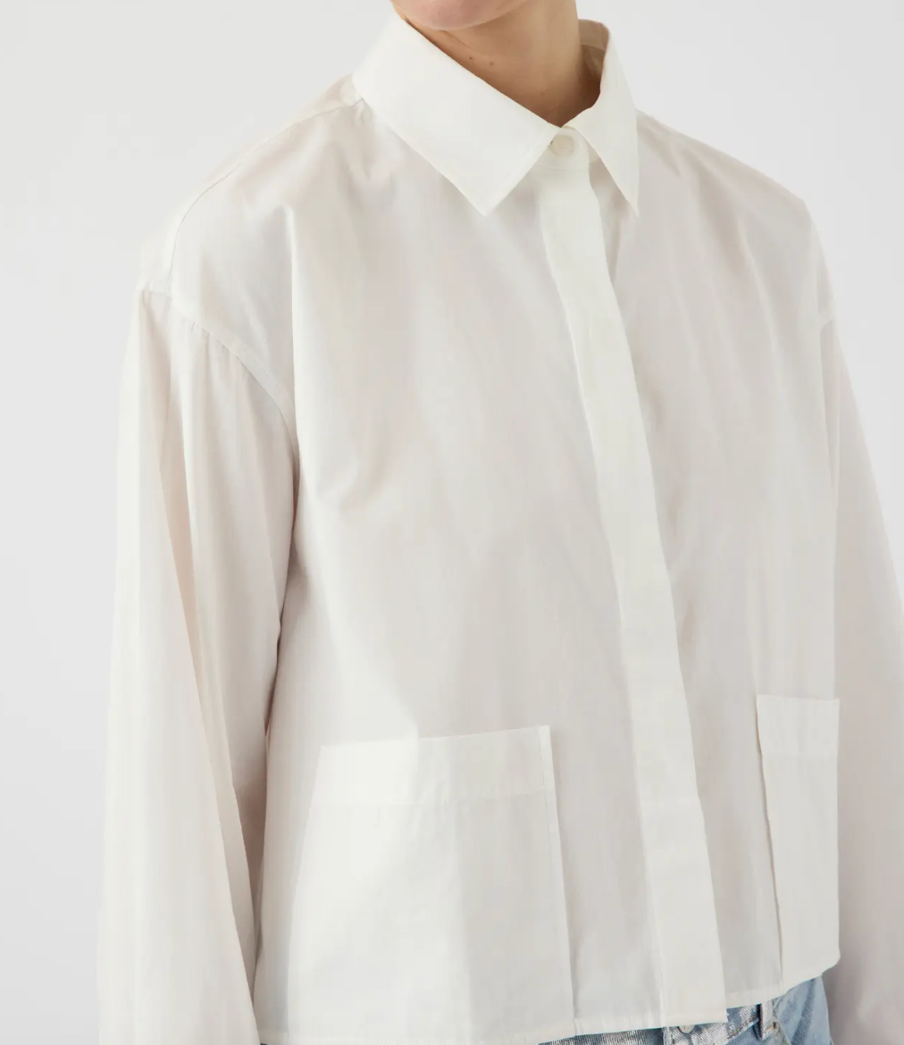 YAS Yaslee Short Shirt Star White
