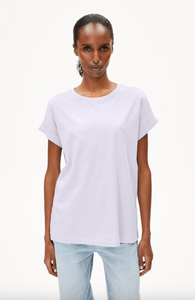 Armedangels IDAARA Logo Shirt soft lilac
