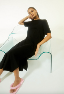 Armedangels XELINAA JERSEYKLEID black
