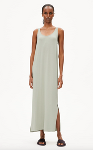 Armedangels Jerseykleid MAELIAA SOLID seagreen