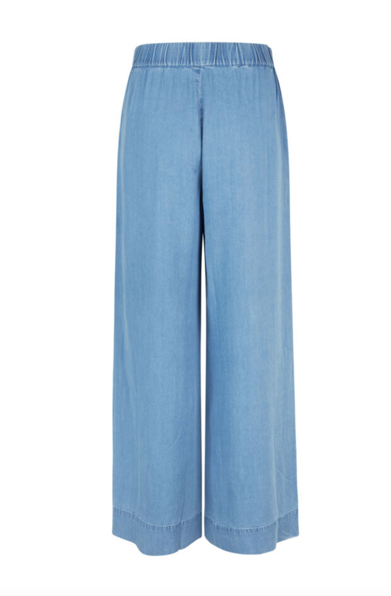 Mbym Asaka Trousers Blue Soft Wash