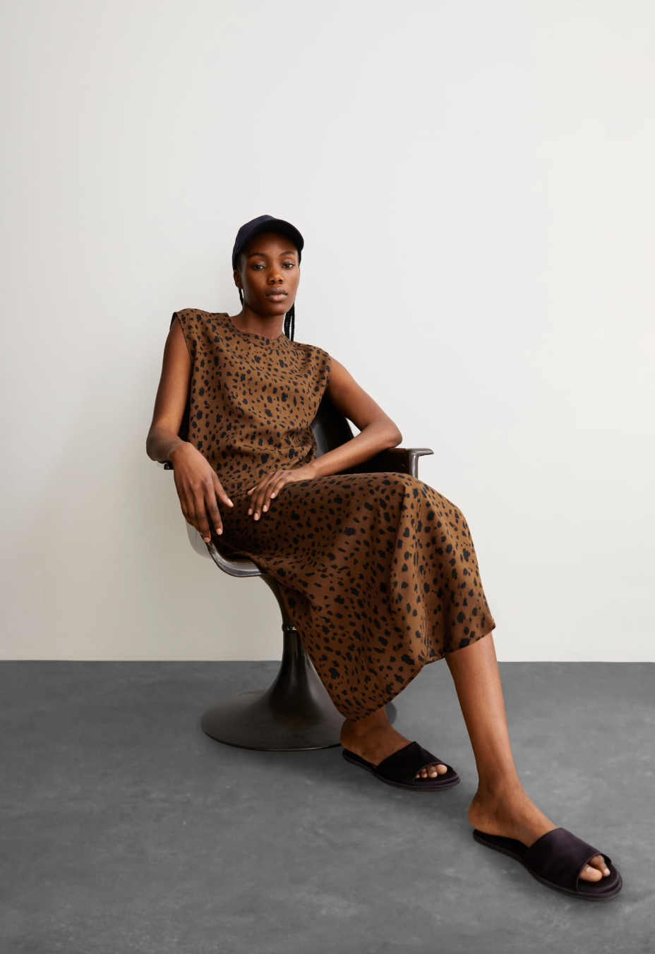 Armedangels Neraali Top Leopaa Dark Camel