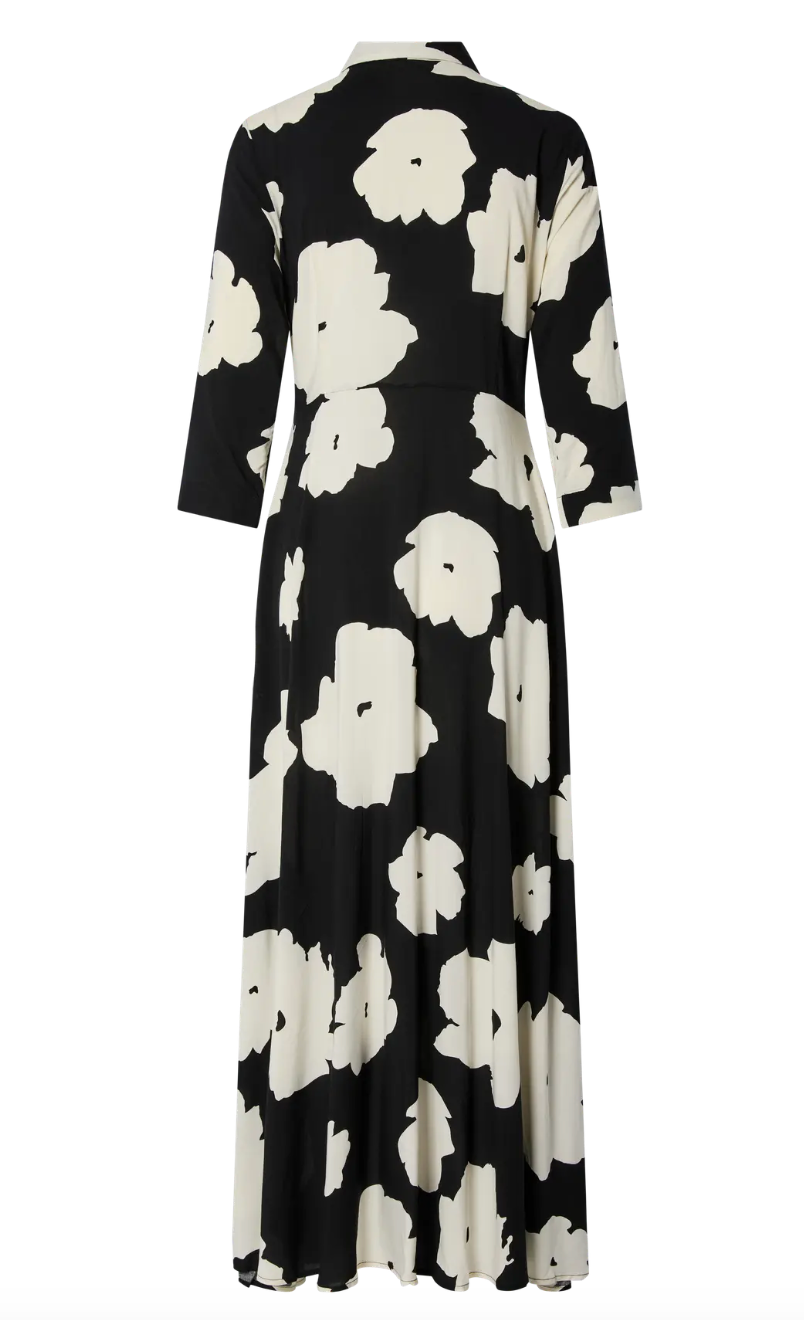 YAS Savanna Long Dress Black Mille