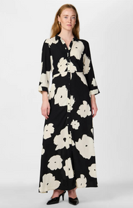 YAS Savanna Long Dress Black Mille