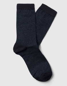 Selected Kim Sock Glitzer Dark Saphire