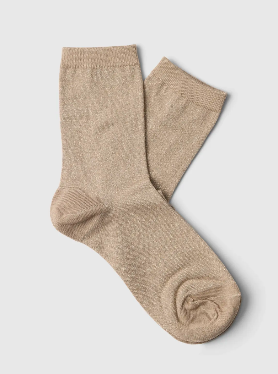 Selected Kim Sock Glitzer Birch