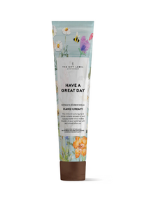 The Gift Label Hand Cream Have A Great Day