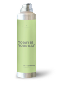 The Gift Label Shower Foam STUDIO Today Is Your Day