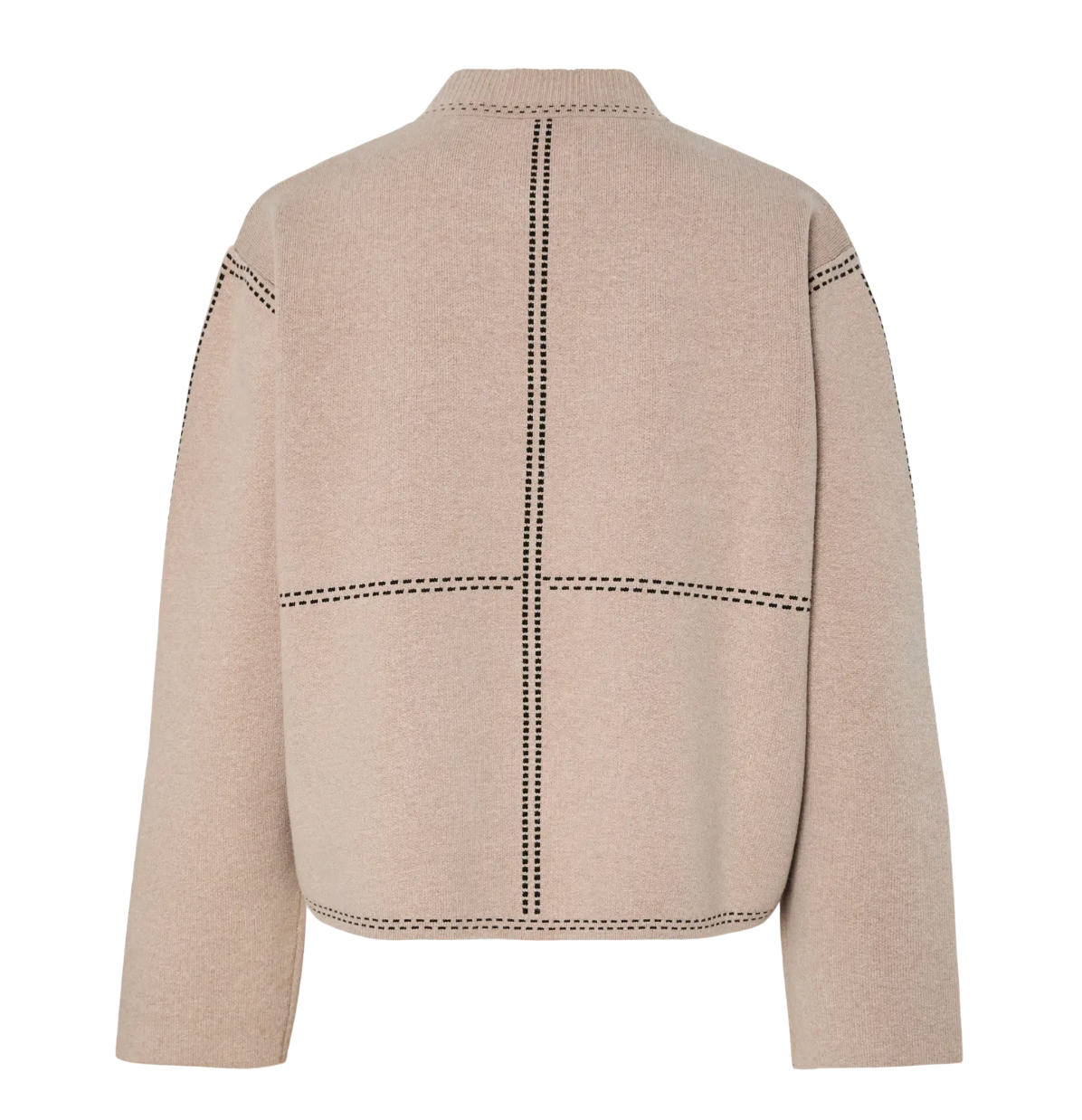 YAS Yasjena Cardigan Taupe/Grey Black