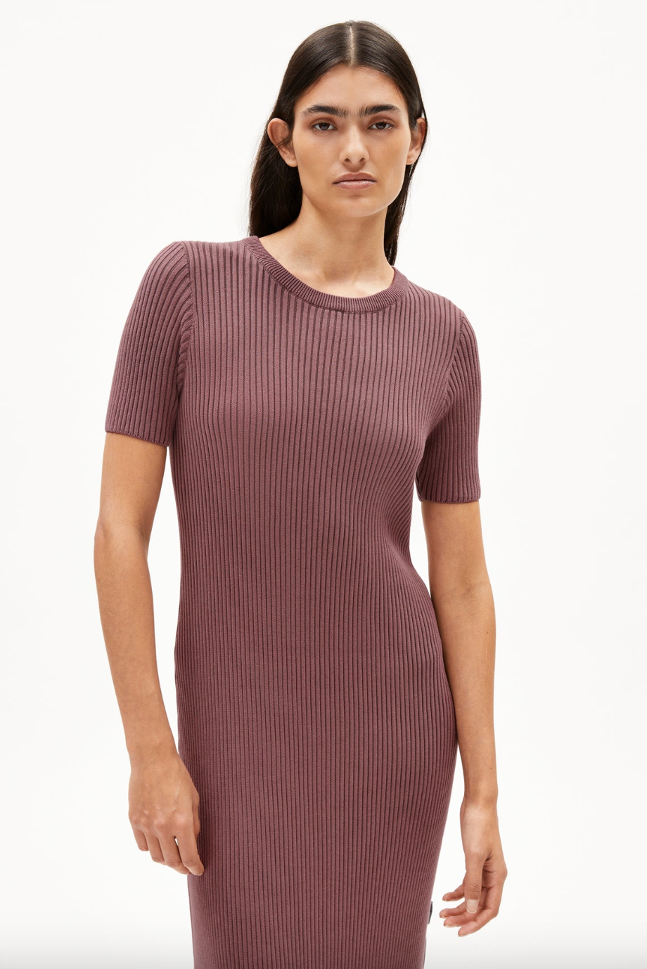 Armedangels Strickkleid ELAINAAS Dark Berry