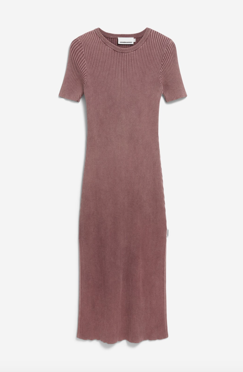 Armedangels Strickkleid ELAINAAS Dark Berry