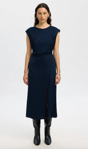 Selected Femme Leonore Slim Midi Dress
