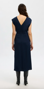 Selected Femme Leonore Slim Midi Dress