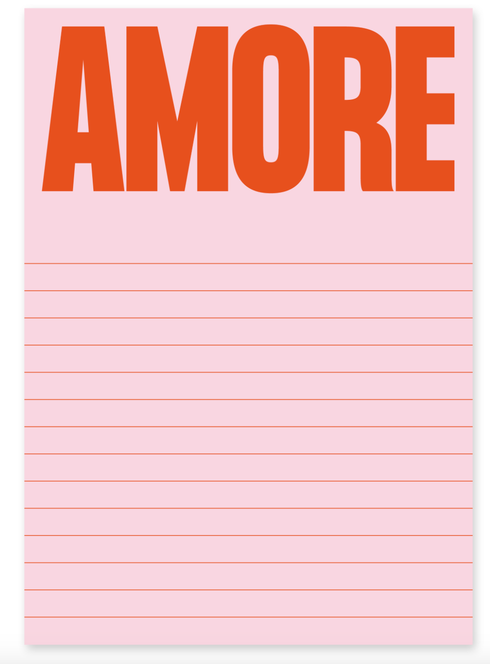 Navucko Notizblock Amore