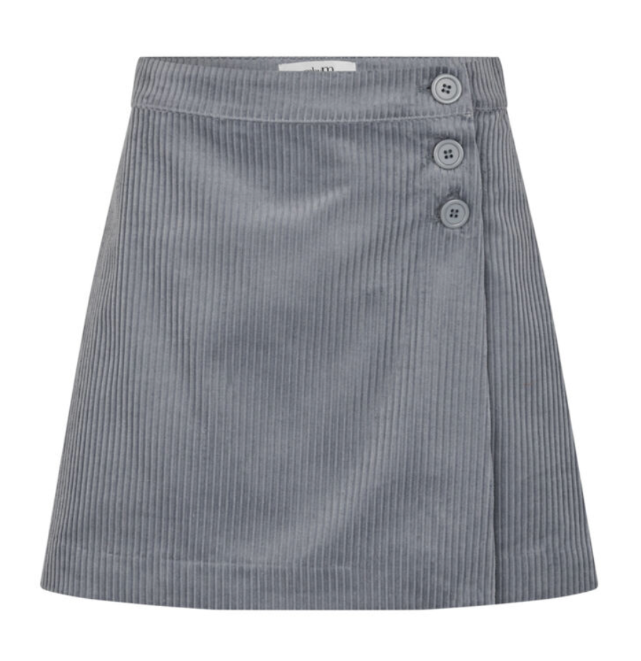 Mbym Marlie Skirt Tradewinds Grey