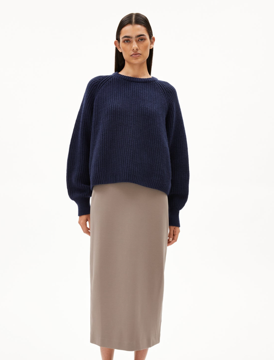 Armedangels Kaagi Pullover Tinted Navy