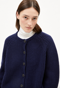Armedangels Selmaa Cardigan Tinted Navy