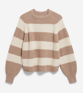 Armedangels Kaagi Stripes Pullover Camel Melange