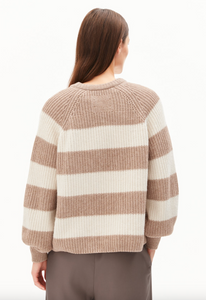 Armedangels Kaagi Stripes Pullover Camel Melange