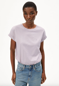 Armedangels IDAARA Logo Shirt Ice Grape