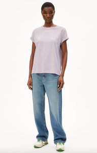 Armedangels IDAARA Logo Shirt Ice Grape