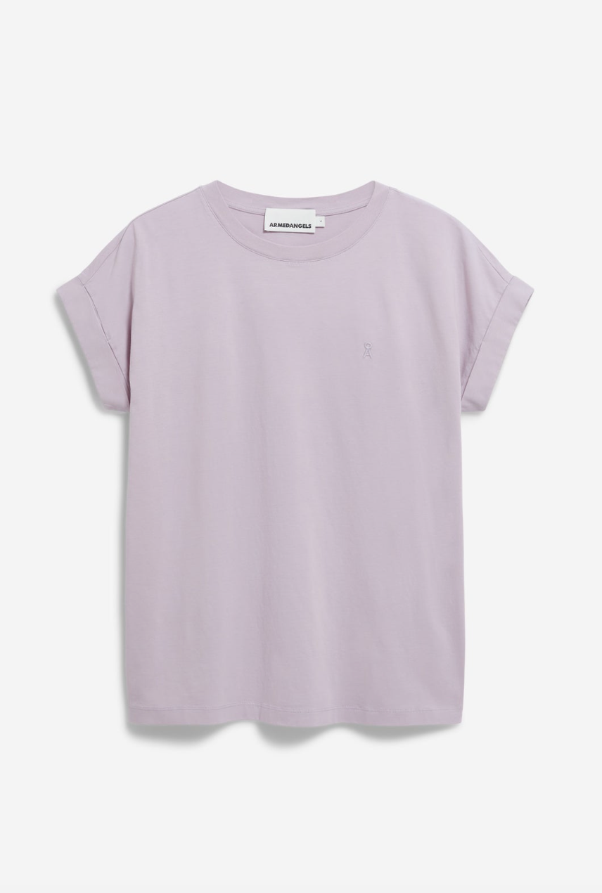 Armedangels IDAARA Logo Shirt Ice Grape