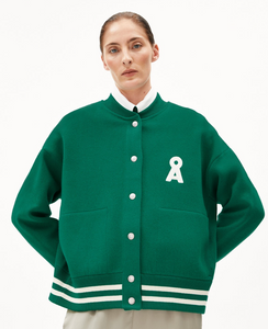Armedangels Iconic Å AALISON Emerald Green Oatmilk