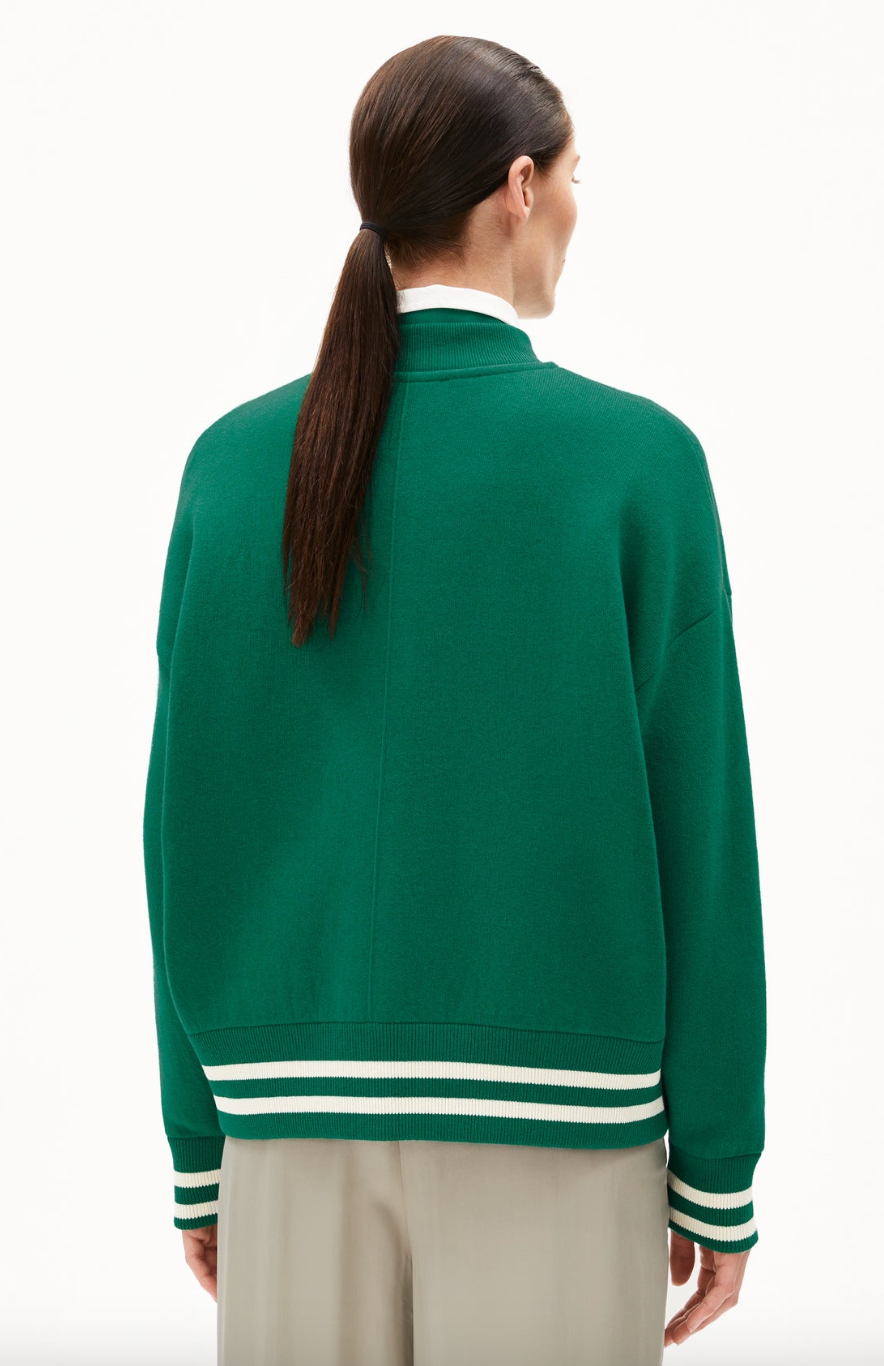 Armedangels Iconic Å AALISON Emerald Green Oatmilk