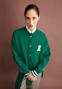 Armedangels Iconic Å AALISON Emerald Green Oatmilk