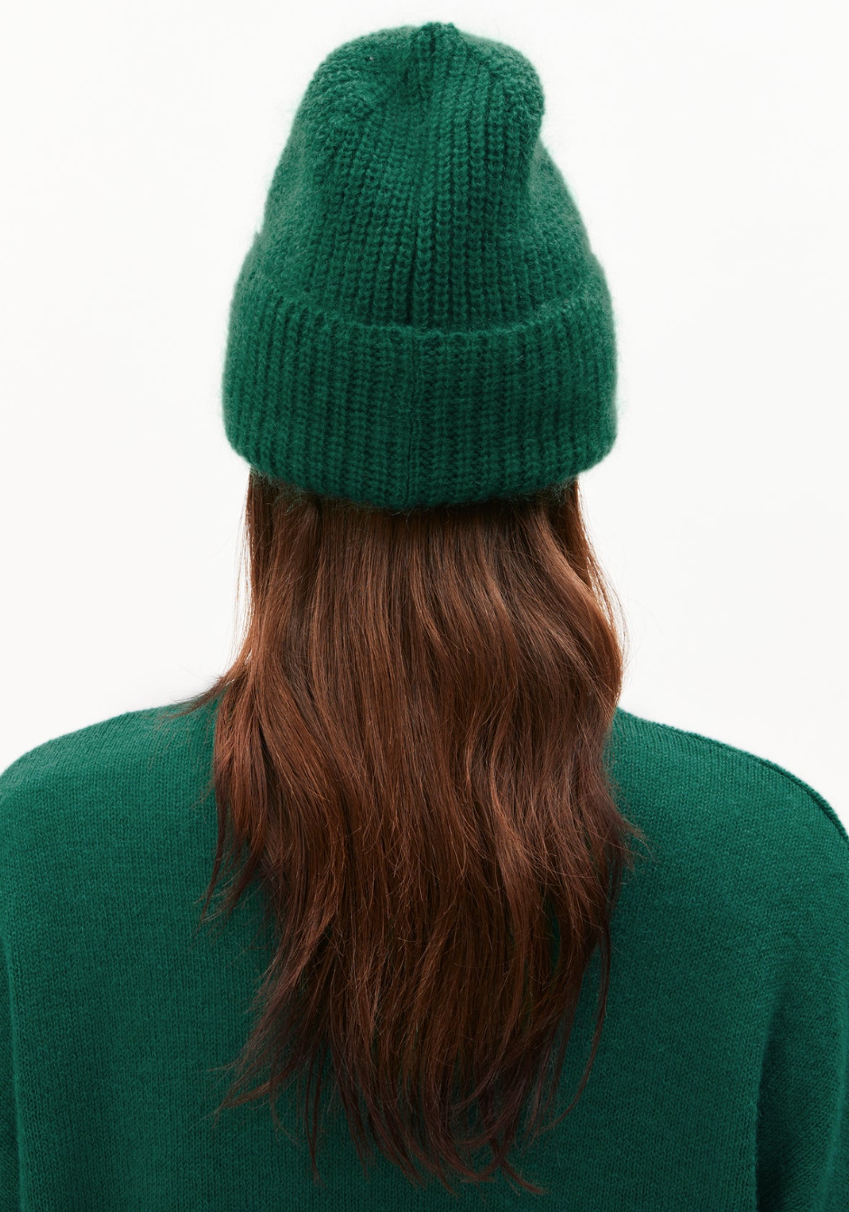Armedangels Mütze Snowaa Emerald Green
