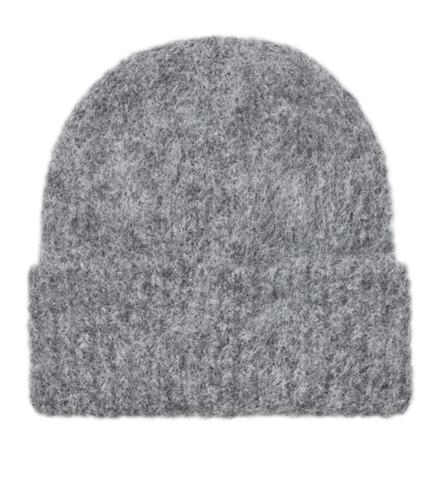 Mbym Mütze Muskan Brushy Medium Grey Melange