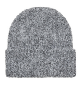 Mbym Mütze Muskan Brushy Medium Grey Melange