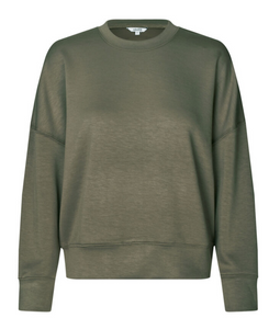 Mbym Gill Sweatshirt Green Leaf
