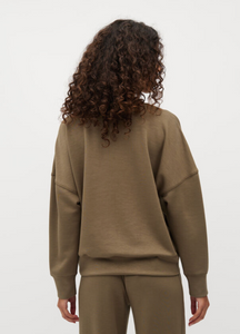 Mbym Gill Sweatshirt Green Leaf