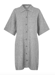 Mbym Biman Knit Dress Grey Melange