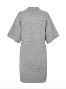 Mbym Biman Knit Dress Grey Melange