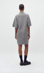 Mbym Biman Knit Dress Grey Melange